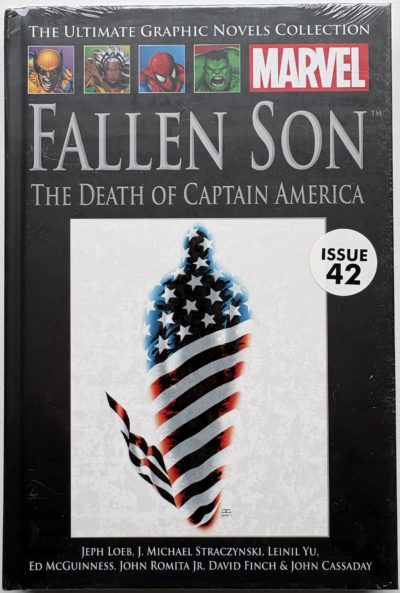 Fallen Son: The Death of Captain America - Issue 42 - Hachette / Marvel - Aftermath of Captain America’s Death - Ultimate Graphic Novels Collection Hardcover