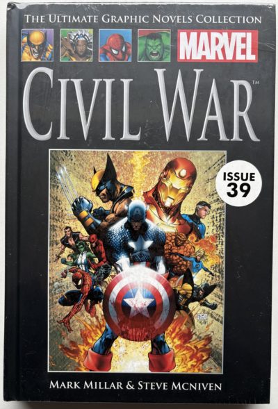 Marvel Civil War - Issue 39 - Ultimate Graphic Novels Collection - Hachette / Marvel - Iconic Superhero Civil War Event - Hardcover