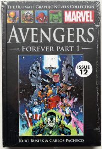 Avengers: Forever Part 1 – Issue 12 – Marvel / Hachette – Ultimate Graphic Novels Collection – Kurt Busiek & Carlos Pacheco – Classic Avengers Time-Travel Epic – Factory Sealed Hardcover