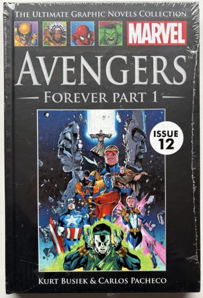 Avengers: Forever Part 1 - Issue 12 - Marvel / Hachette - Ultimate Graphic Novels Collection - Kurt Busiek & Carlos Pacheco - Classic Avengers Time-Travel Epic - Factory Sealed Hardcover