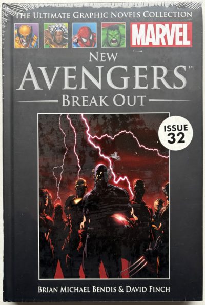 New Avengers: Breakout - Issue 32 - Marvel / Hachette - Ultimate Graphic Novels Collection - First New Avengers Team / Factory Sealed Hardcover