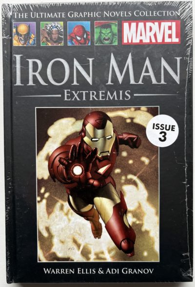Iron Man: Extremis - Issue 3 - 2012 - Marvel / Hachette - Ultimate Graphic Novels Collection - Factory Sealed Hardcover / Origin of Extremis