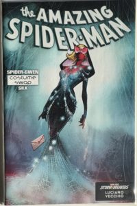 The Amazing Spider-Man – #1 – 2019 – Marvel Comics – Spider-Gwen Costume Swap Silk Variant – Luciano Vecchio Cover – Stormbreakers