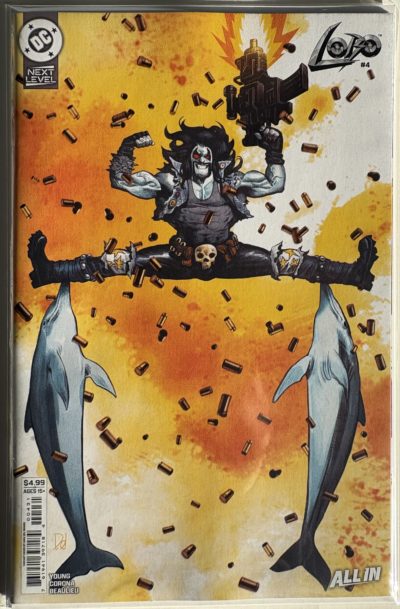 Lobo - #4 - 2026 - DC Comics - Variant Cover - Lobo with Dolphins - DC Next Level