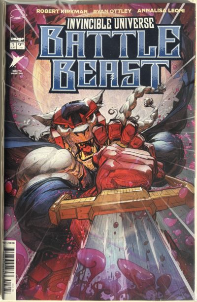 Battle Beast - Issue 1 - 2025 - Image Comics - Eighth Printing - Invincible Universe Spin-Off