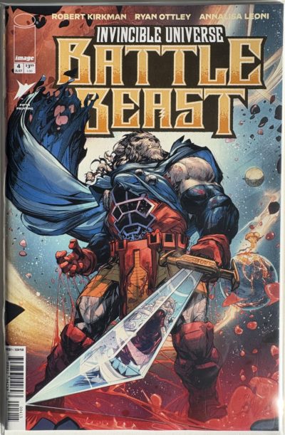 Invincible Universe: Battle Beast - #4 - 2025 - Image Comics - Fifth Printing - Robert Kirkman & Ryan Ottley