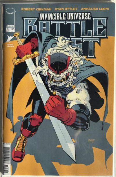 Invincible Universe: Battle Beast - #5 - 2025 - Image Comics - Fourth Printing - Eduardo Pansica Romero Cover