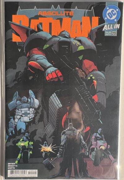 Absolute Batman - #20 - 2026 - DC Comics - Second Printing - Nick Dragotta Cover - Introduction of the Absolute Robins