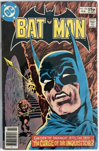 Batman - #320 - 1980 - DC Comics - The Curse of the Inquisitor - Bronze Age UK 15p Edition