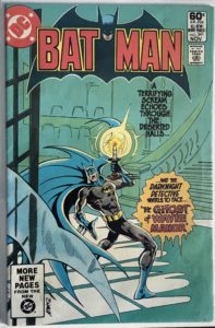 Batman – #341 – 1981 – DC Comics – The Ghost of Wayne Manor – Bronze Age UK 20p Edition