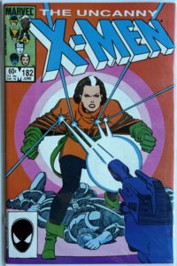 The Uncanny X-Men #182 - 1984 - Marvel Comics - Rogue Solo Story - Chris Claremont - John Romita Jr. Cover
