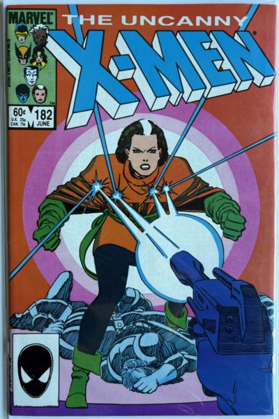 The Uncanny X-Men #182 - 1984 - Marvel Comics - Rogue Solo Story - Chris Claremont - John Romita Jr. Cover