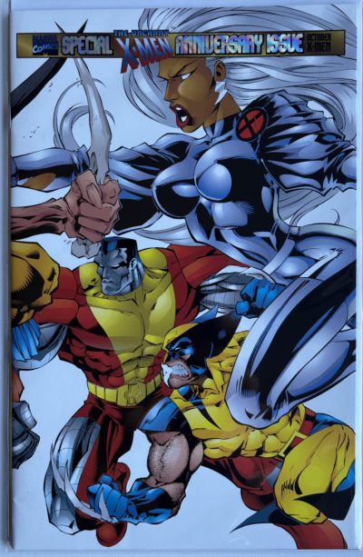 The Uncanny X-Men Annual 2001 - Marvel Comics - Storm, Wolverine & Colossus Cover - October Anniversary Special