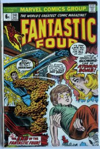 Fantastic Four #141 – 1973 – Marvel Comics – Original UK 6p Pence Edition – Franklin Richards Story – John Buscema Cover